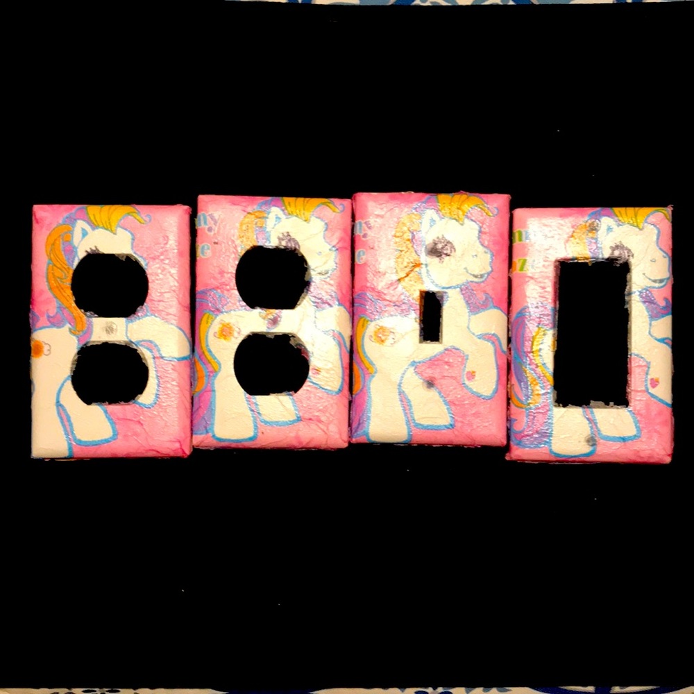 💖Light and plug cover plates